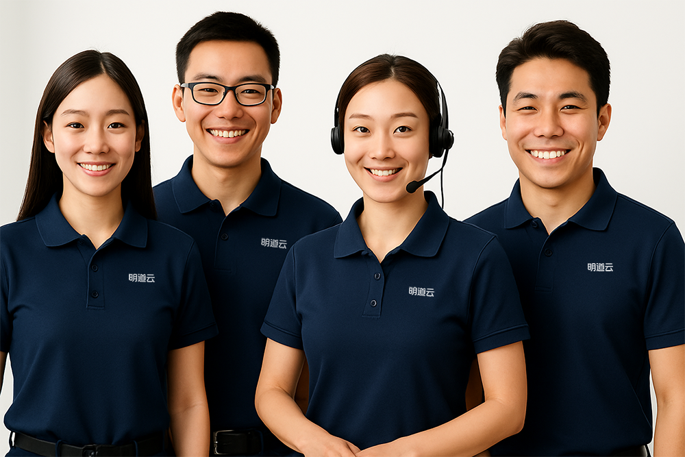 高级支持专家服务团队视觉图，展示专业的精神面貌
